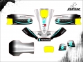 KART MERCEDES 2019 MINI #SN RONALDO