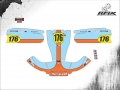 KART MINI #176 HENRIQUE GULF v2