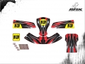 KART TECHSPEED CADETE EVANDRO BARBOSA A+ #13 v3