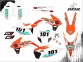 KTM 250 2014 excf #101 GILDO BALAU