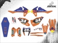 KTM 350 EXCF 2017 #64 WEVERSON MARÇAL