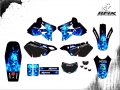DR 400 2002 Blue Skull